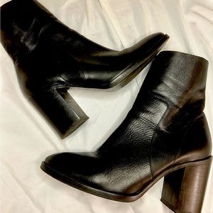 Topshop Black Ankle Boots
